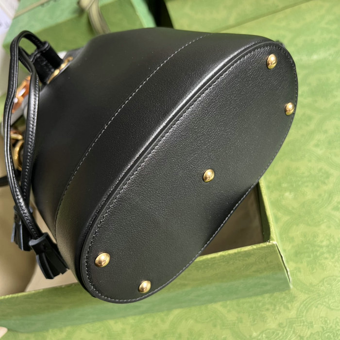 Gucci Diana Mini Bucket Bag Black 724667