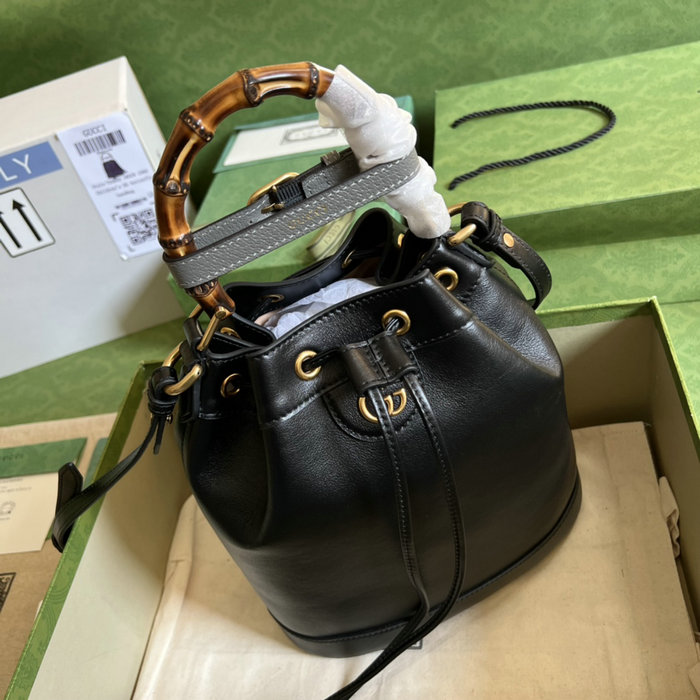 Gucci Diana Small Bucket Bag Black 724652