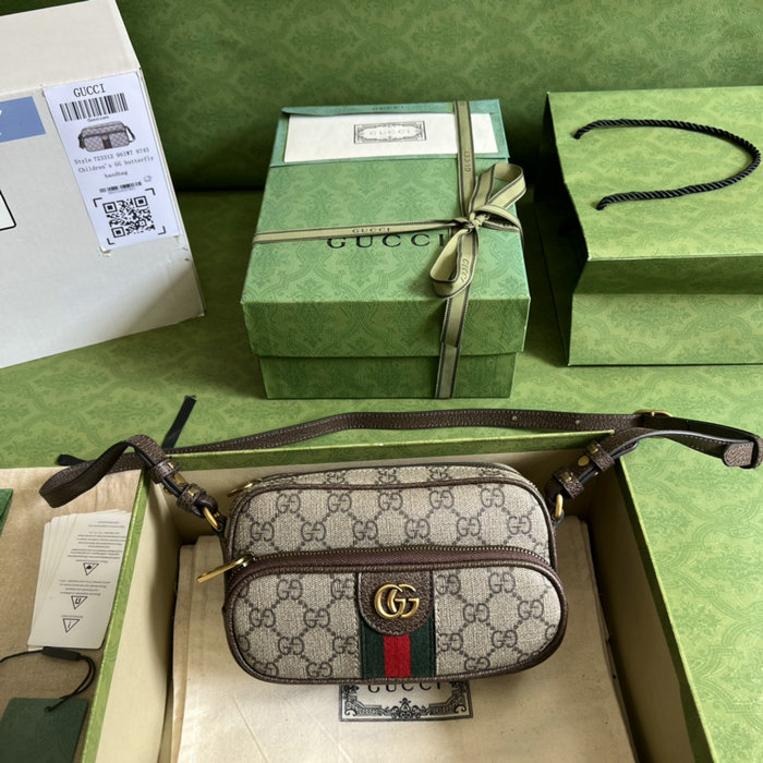 Gucci Ophidia Mini Bag Beige 722557