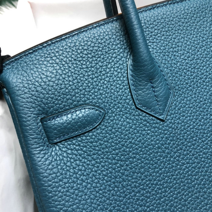 Hermes Togo Leather Birkin Bag Vert Bosphore HB253001