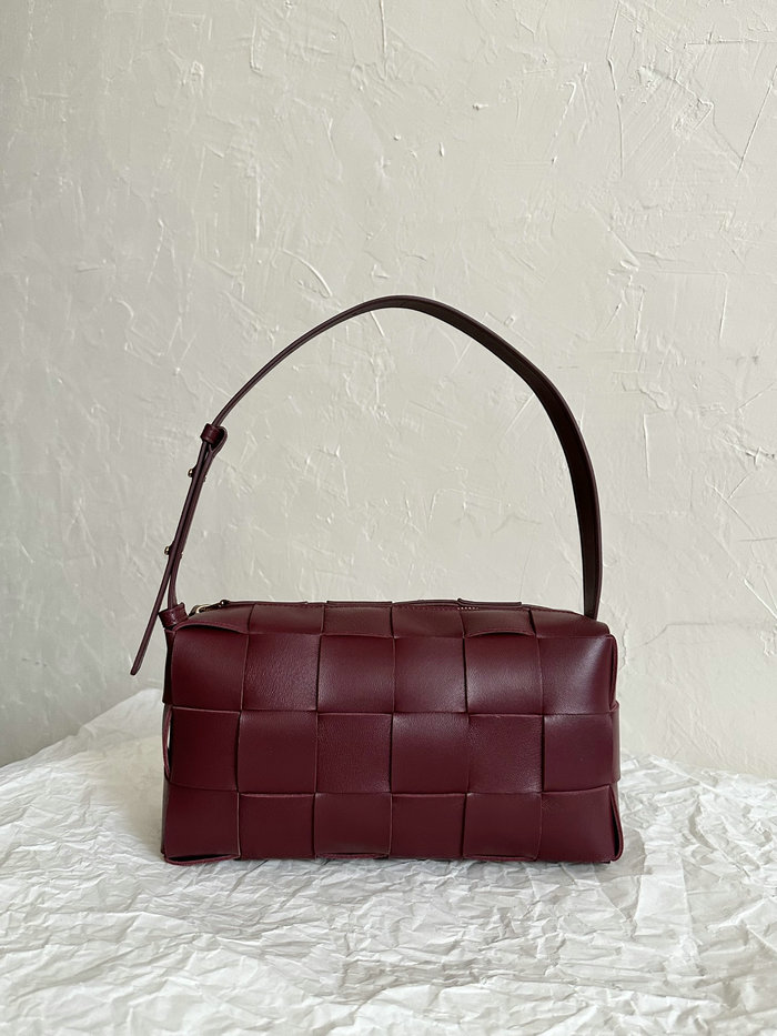 Bottega Veneta Brick Cassette Burgundy B709360