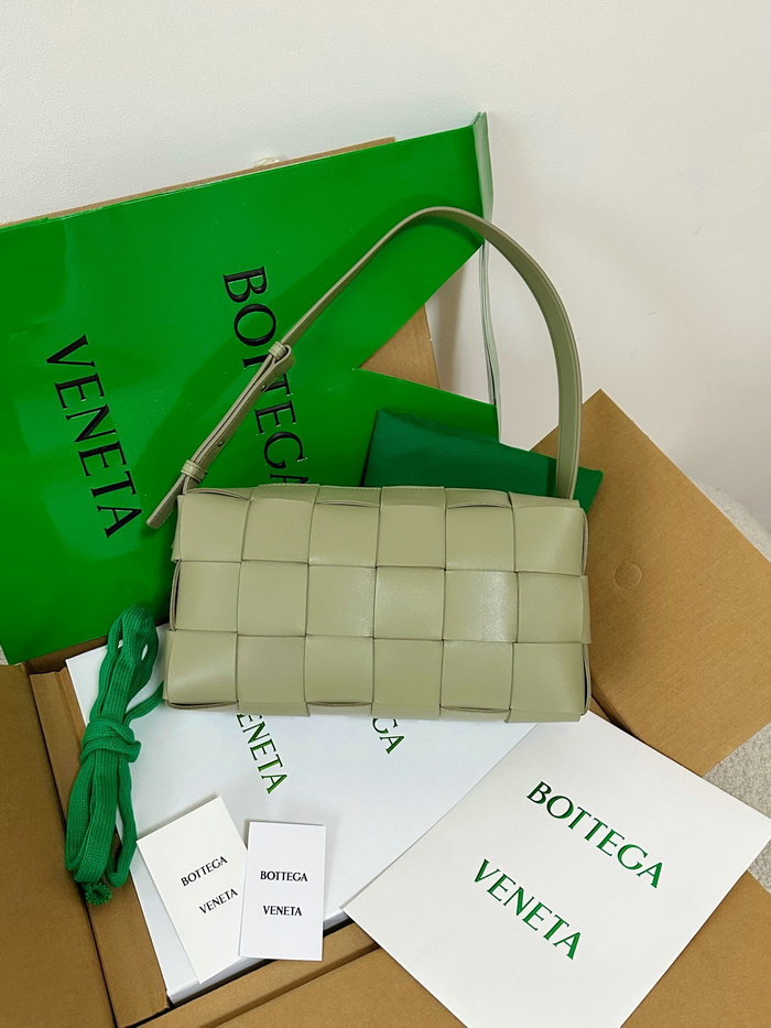 Bottega Veneta Brick Cassette Green B709360