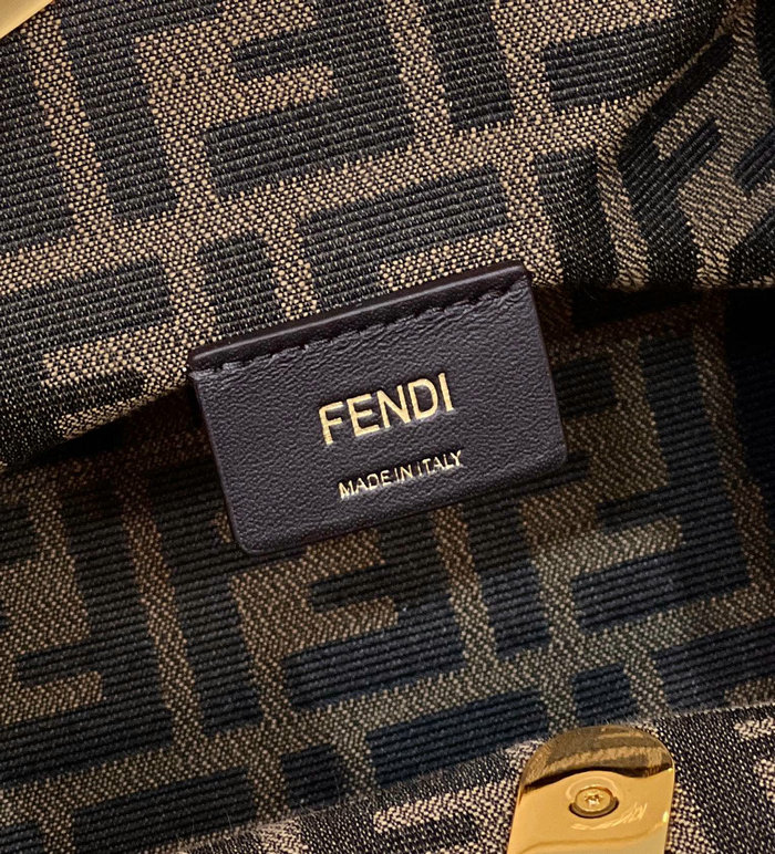 Fendi First small leather bag Green F80018