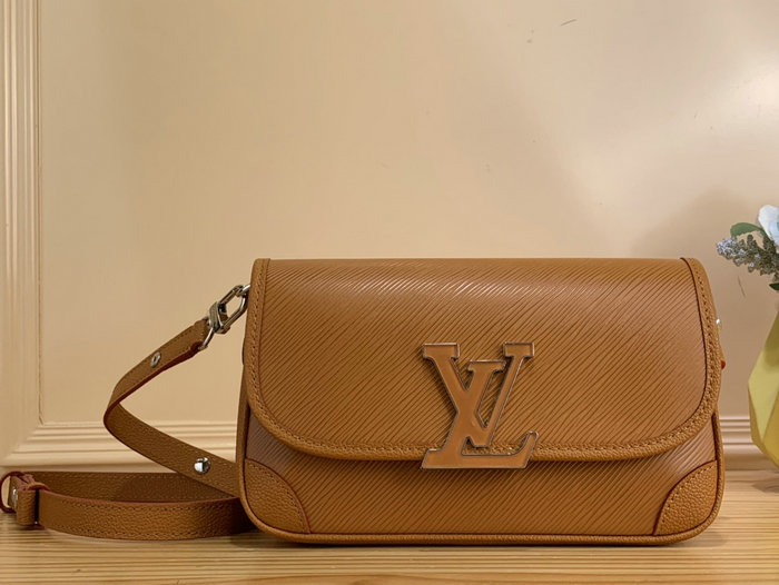 Louis Vuitton Epi Leather BUCI Brown M59459