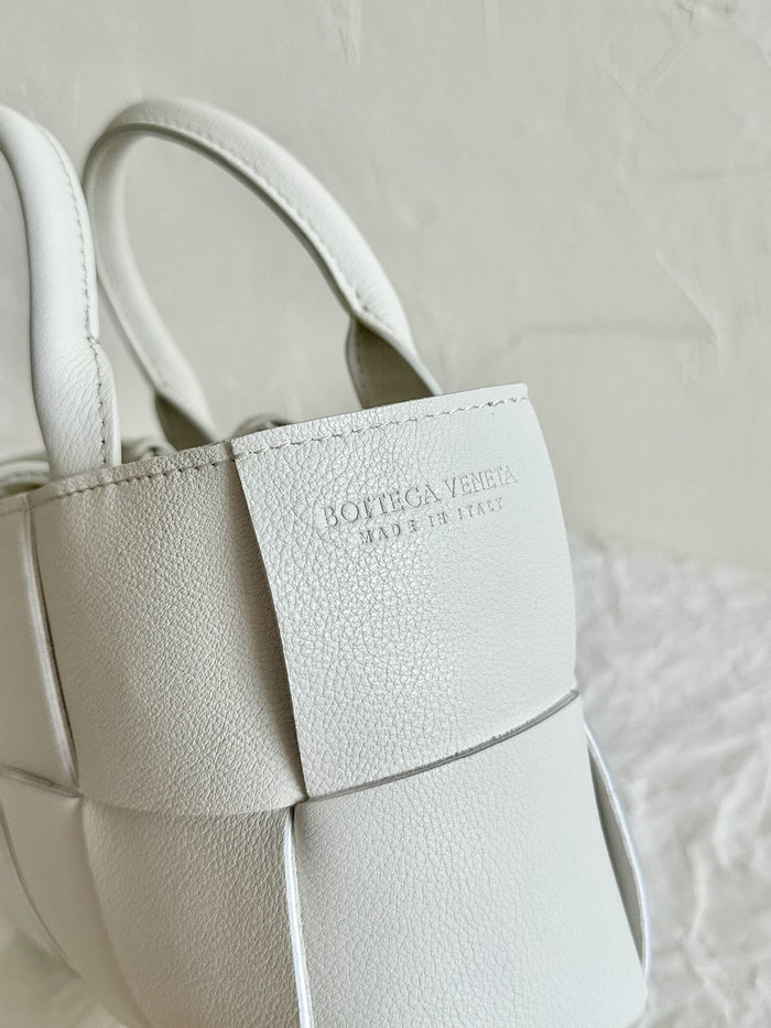 Bottega Veneta Candy Arco Tote Bag White B729029