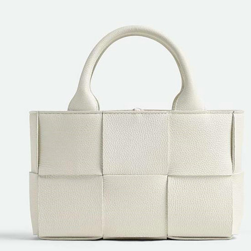 Bottega Veneta Candy Arco Tote Bag White B729029