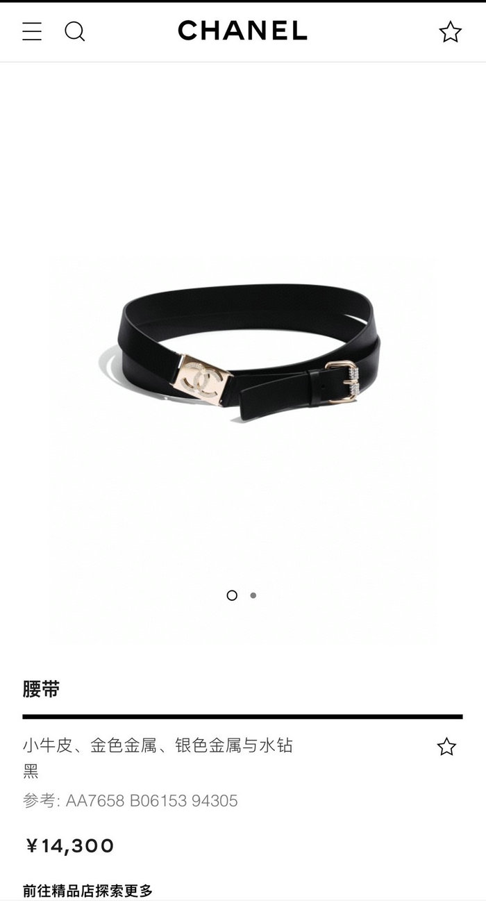 Chanel Belt CB037