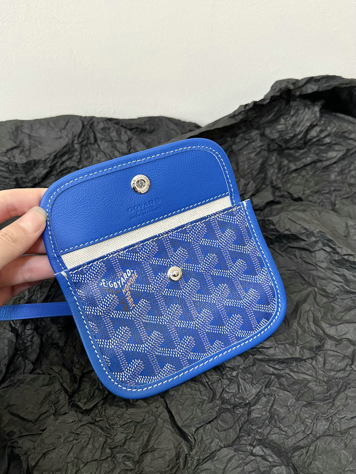 Goyard Goyardine Mini Tote Bag Blue G6003