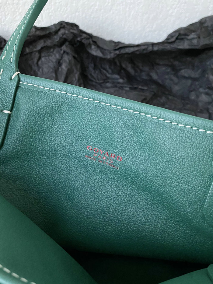 Goyard Goyardine Mini Tote Bag Green G6003