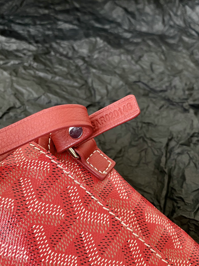 Goyard Goyardine Mini Tote Bag Red G6003