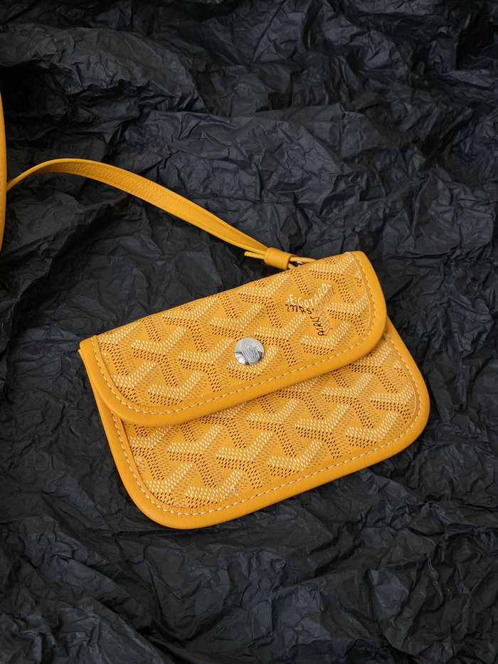 Goyard Goyardine Mini Tote Bag Yellow G6003