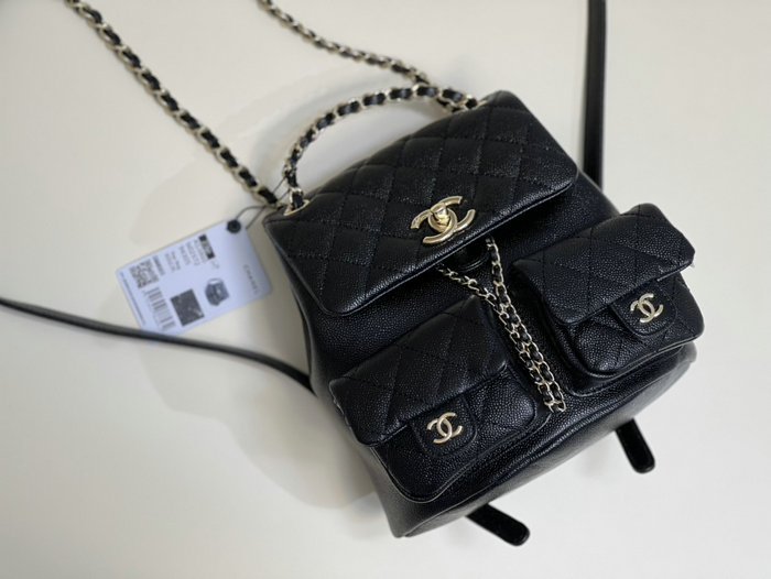 Chanel Backpack Black AS3860