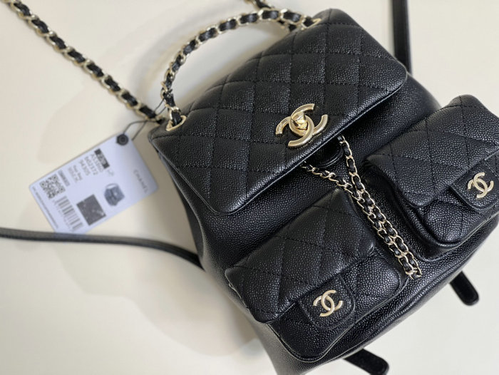 Chanel Backpack Black AS3860