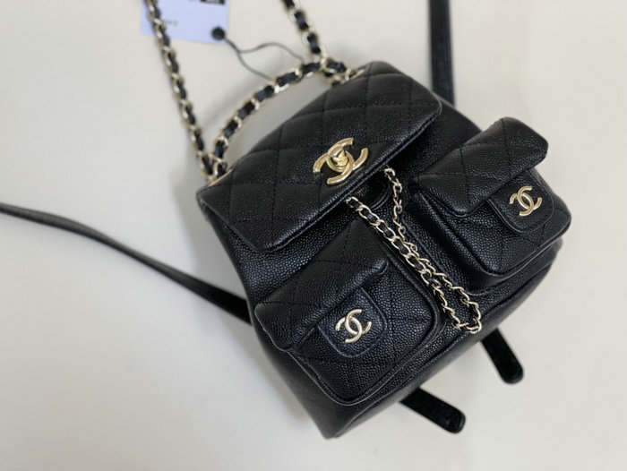 Chanel Small Backpack Black AS3787