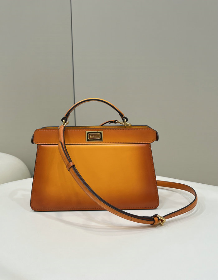 Fendi Peekaboo ISeeU Bag Orange F70193