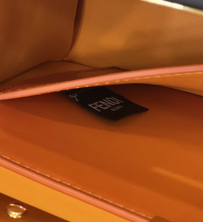 Fendi Peekaboo ISeeU Bag Orange F70193