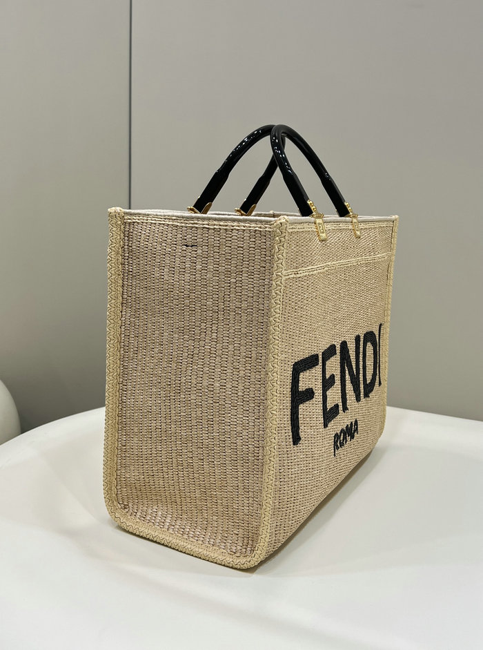 Fendi Sunshine Tote Bag Beige F8389