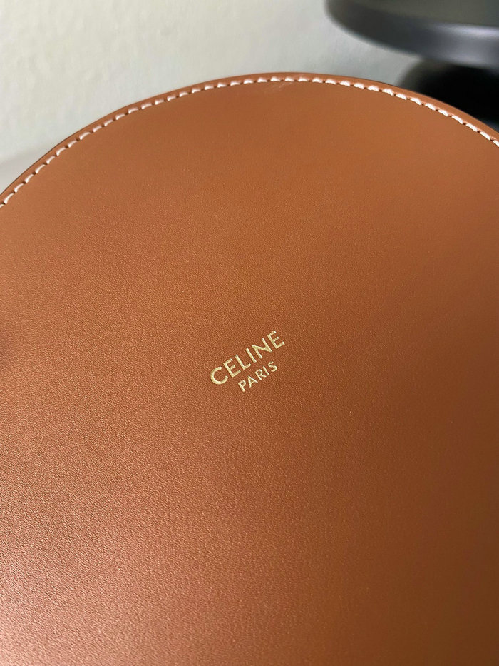 Celine Bucket Triomphe Tan C35302