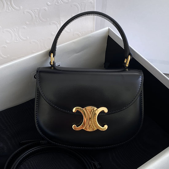 Celine Mini Besace Triomph Bag Black C35022