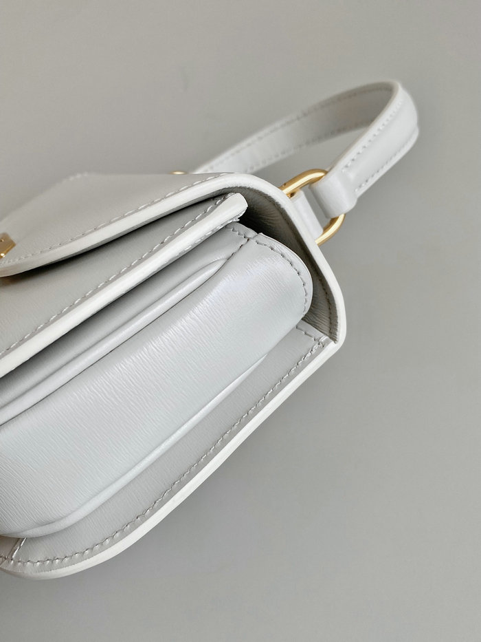 Celine Mini Besace Triomph Bag White C35022