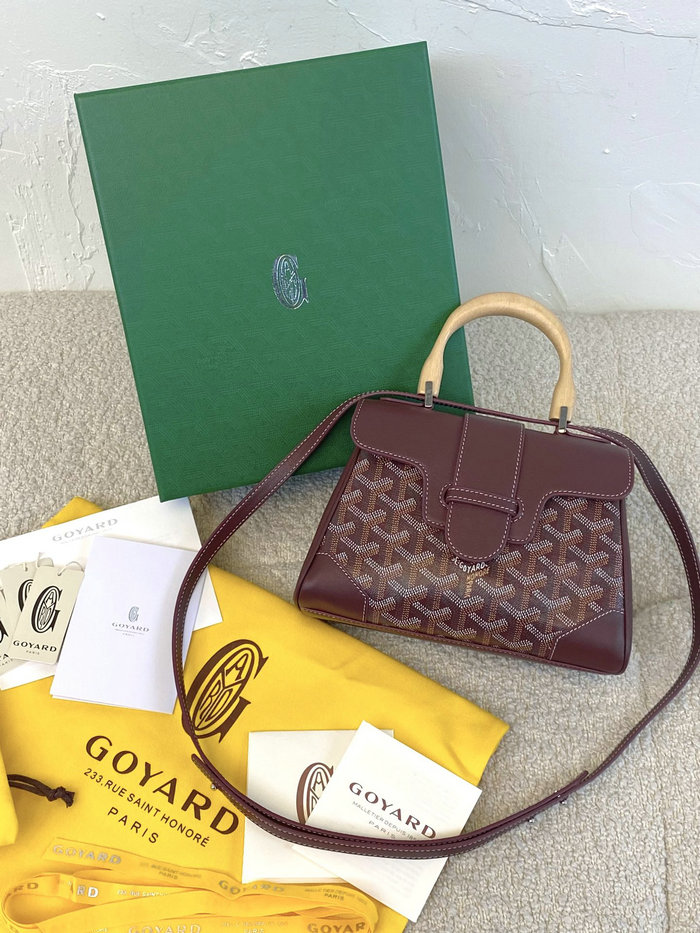 Goyard Mini Saigon Burgundy G6006