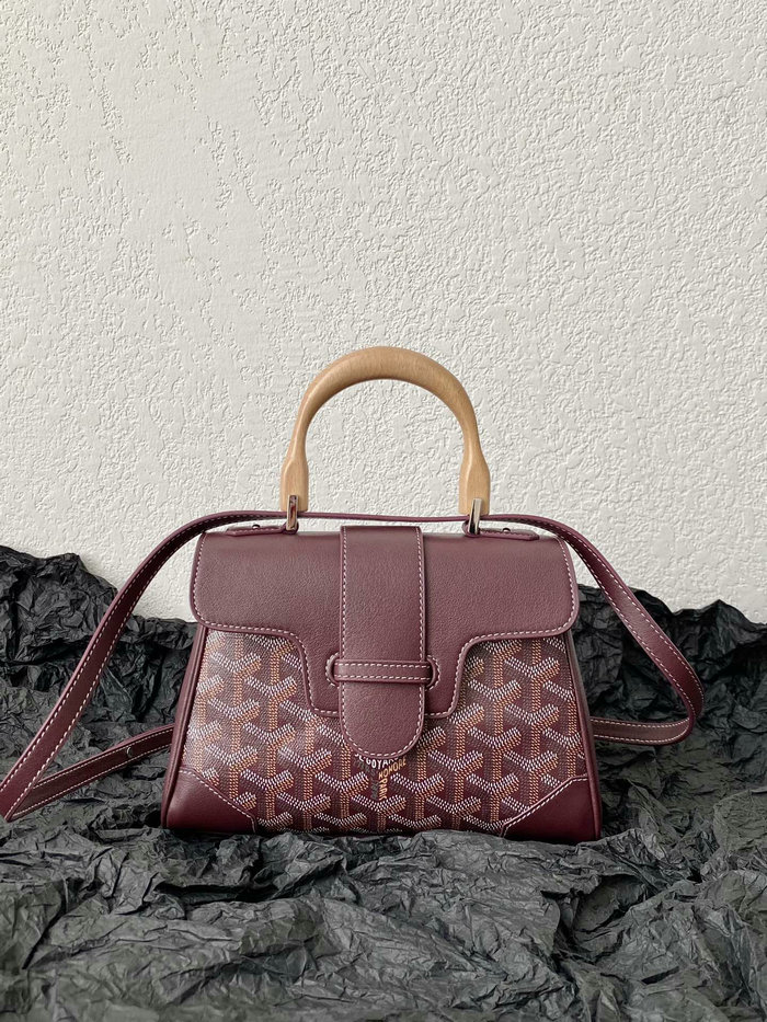 Goyard Mini Saigon Burgundy G6006