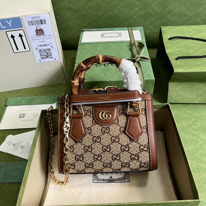 Gucci Diana Mini tote bag Camel 675800