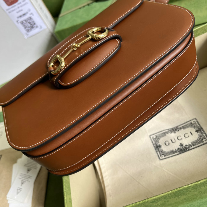 Gucci Horsebit 1955 shoulder bag Brown 700457