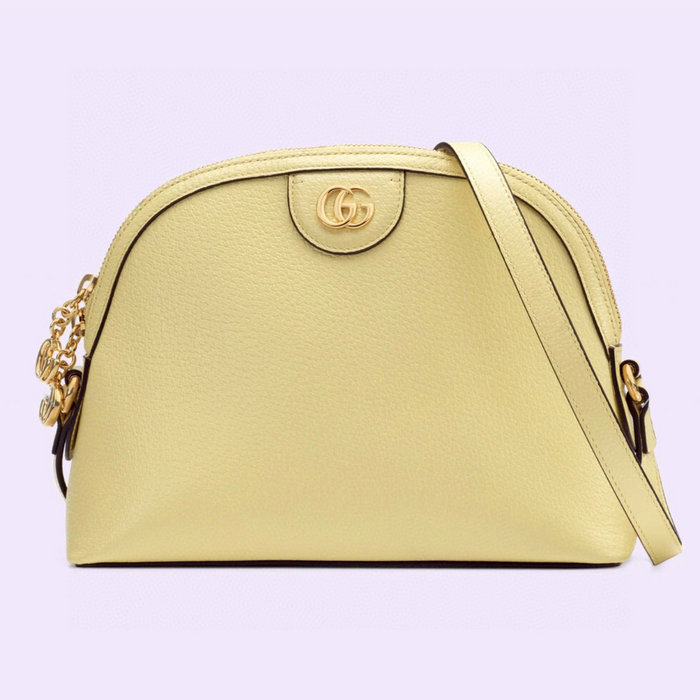 Gucci Ophidia Small Shoulder Bag Yellow 499621