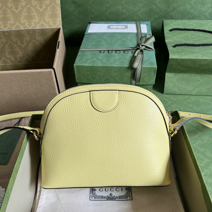 Gucci Ophidia Small Shoulder Bag Yellow 499621