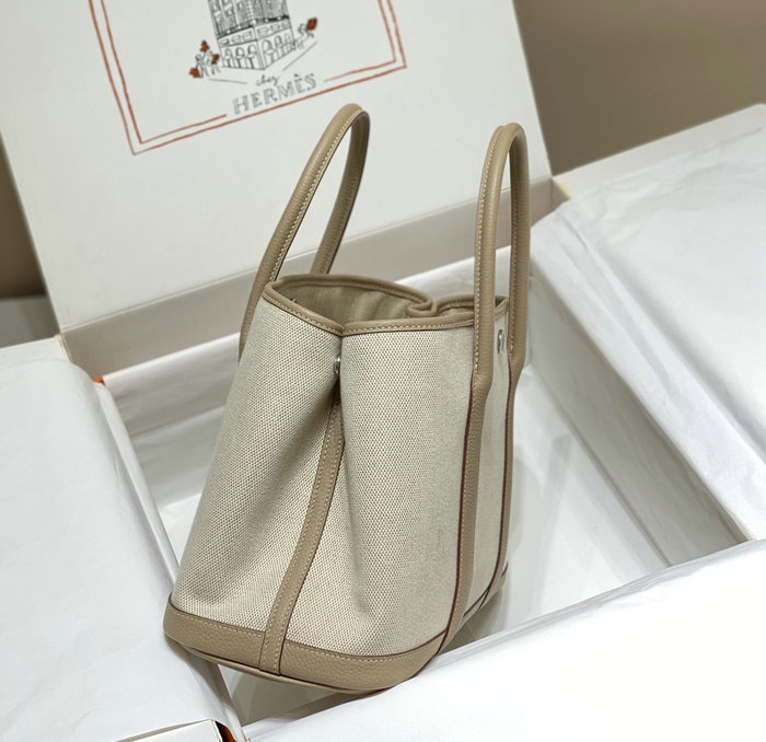 Hermes Canvas Garden Party 30 Bag HG030301