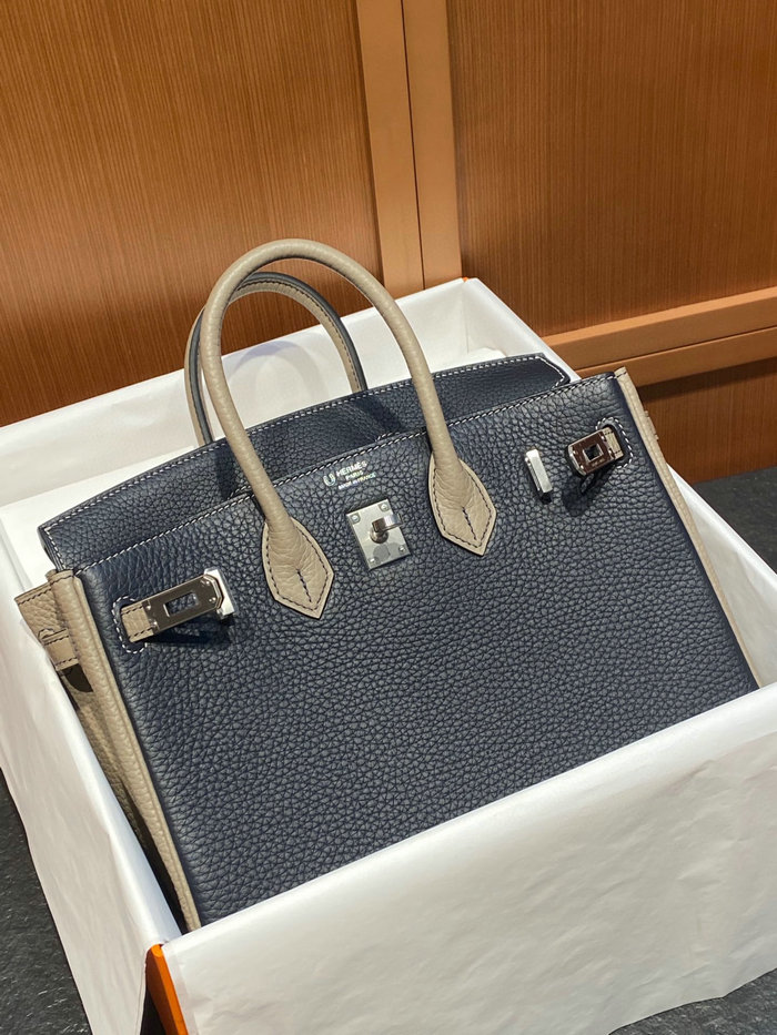 Hermes Togo Leather Birkin 25 Bag BK030103