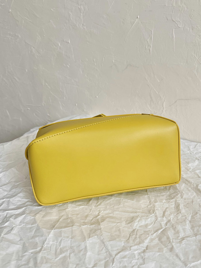 Loewe Small Puzzle Edge Leather Bag Yellow L02231