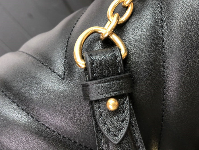 Louis Vuitton New Wave Chain Bag MM Black M58552