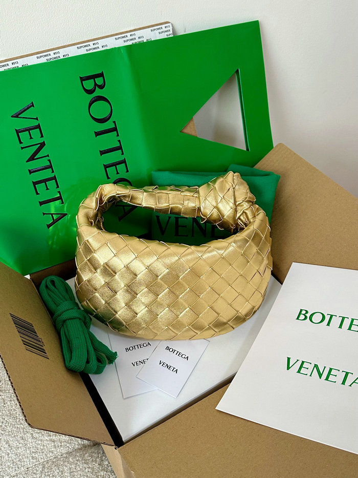 Bottega Veneta Mini Jodie Gold B6094039