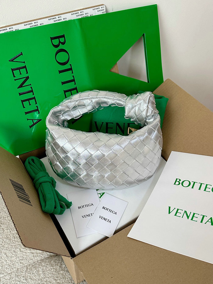 Bottega Veneta Mini Jodie Silver B6094038