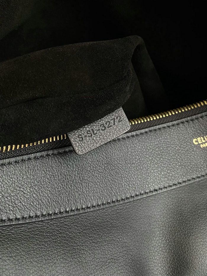 Celine Large Romy in Supple Calfskin Black C35039