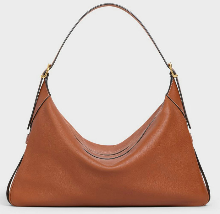 Celine Large Romy in Supple Calfskin Tan C35039