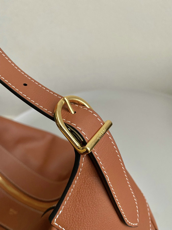 Celine Large Romy in Supple Calfskin Tan C35039