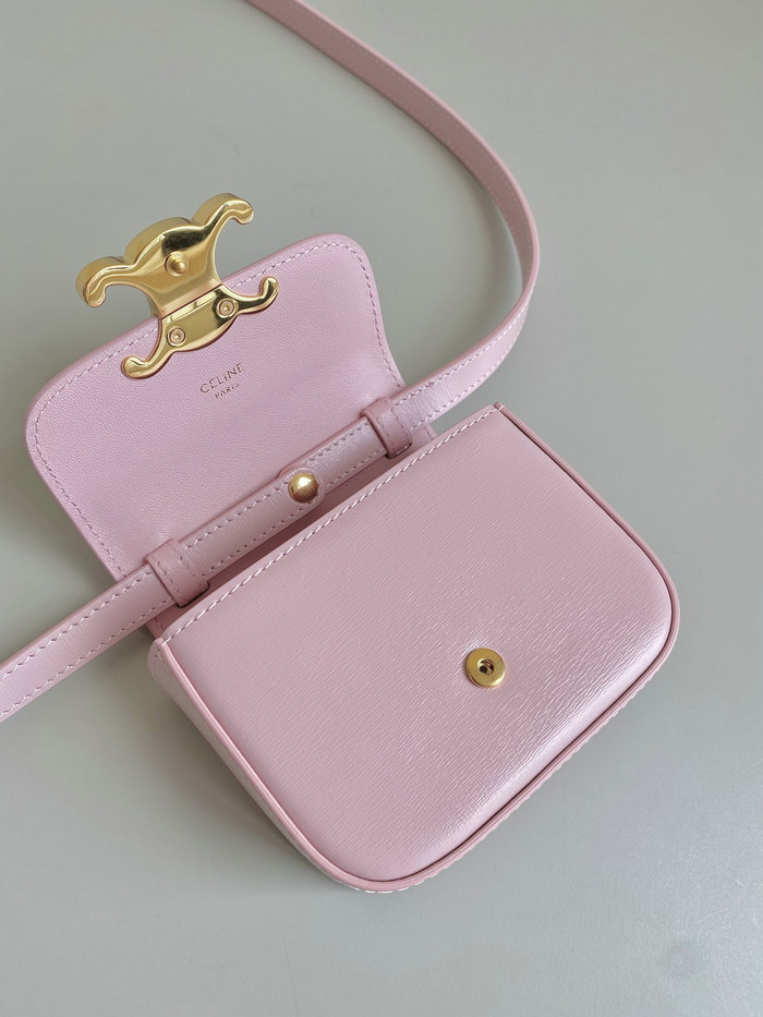 Celine Mini Triomphe Pink C35021