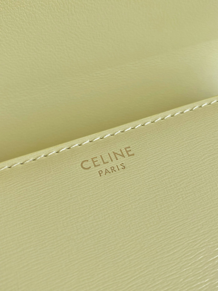 Celine Small Triomphe Bag Yellow CS35023