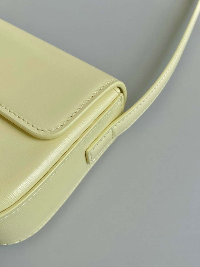 Celine Triomphe Shoulder Bag Yellow C35029