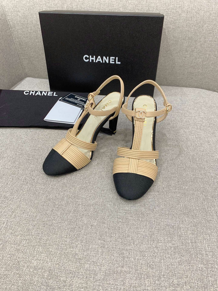 Chanel Sandals Beige CS03185