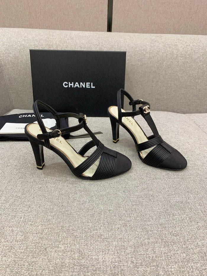 Chanel Sandals Black CS03185