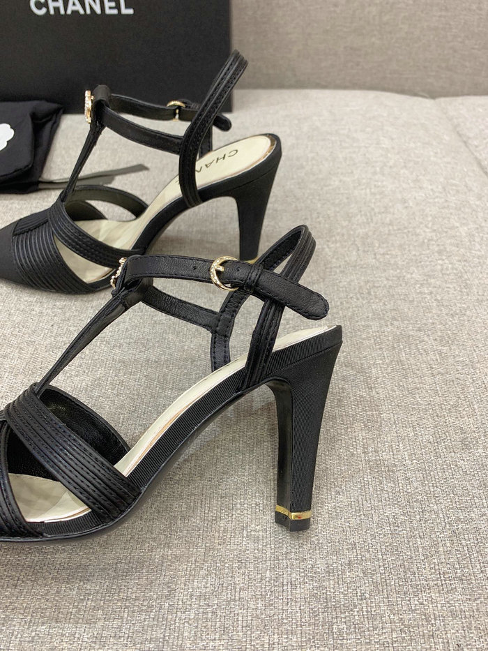 Chanel Sandals Black CS03185