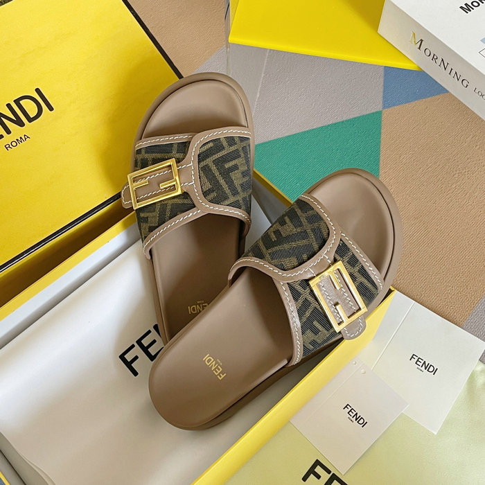 Fendi Feel fabric slides FS03171