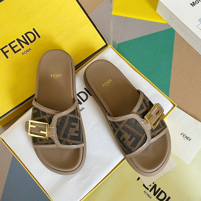 Fendi Feel fabric slides FS03172