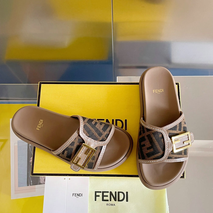 Fendi Feel fabric slides FS03172