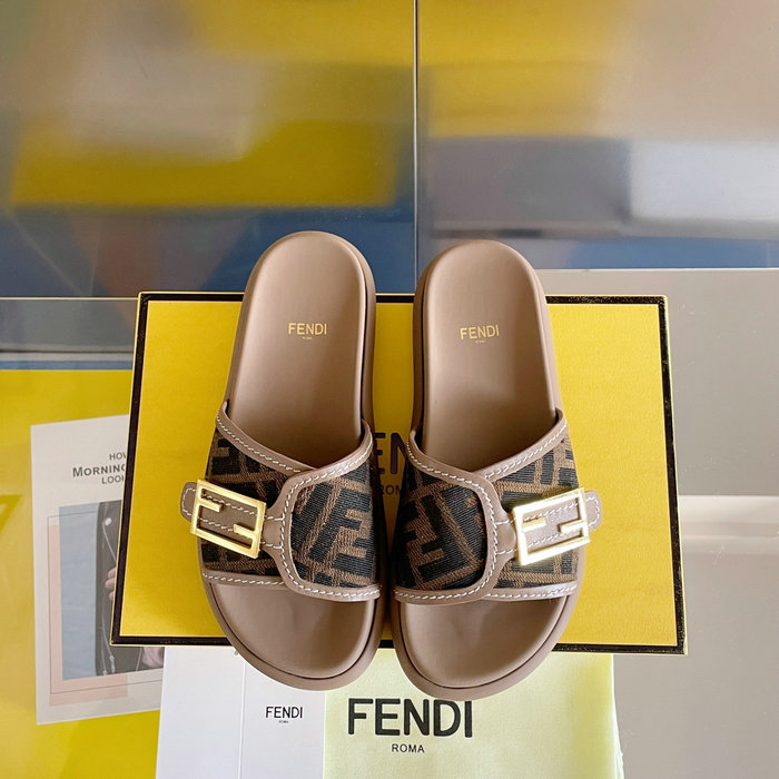 Fendi Feel fabric slides FS03172