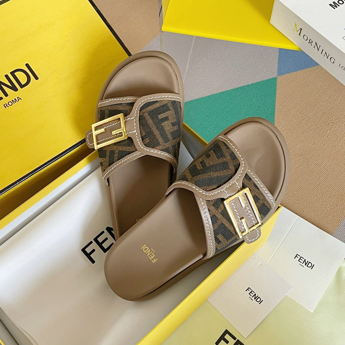 Fendi Feel fabric slides FS03172